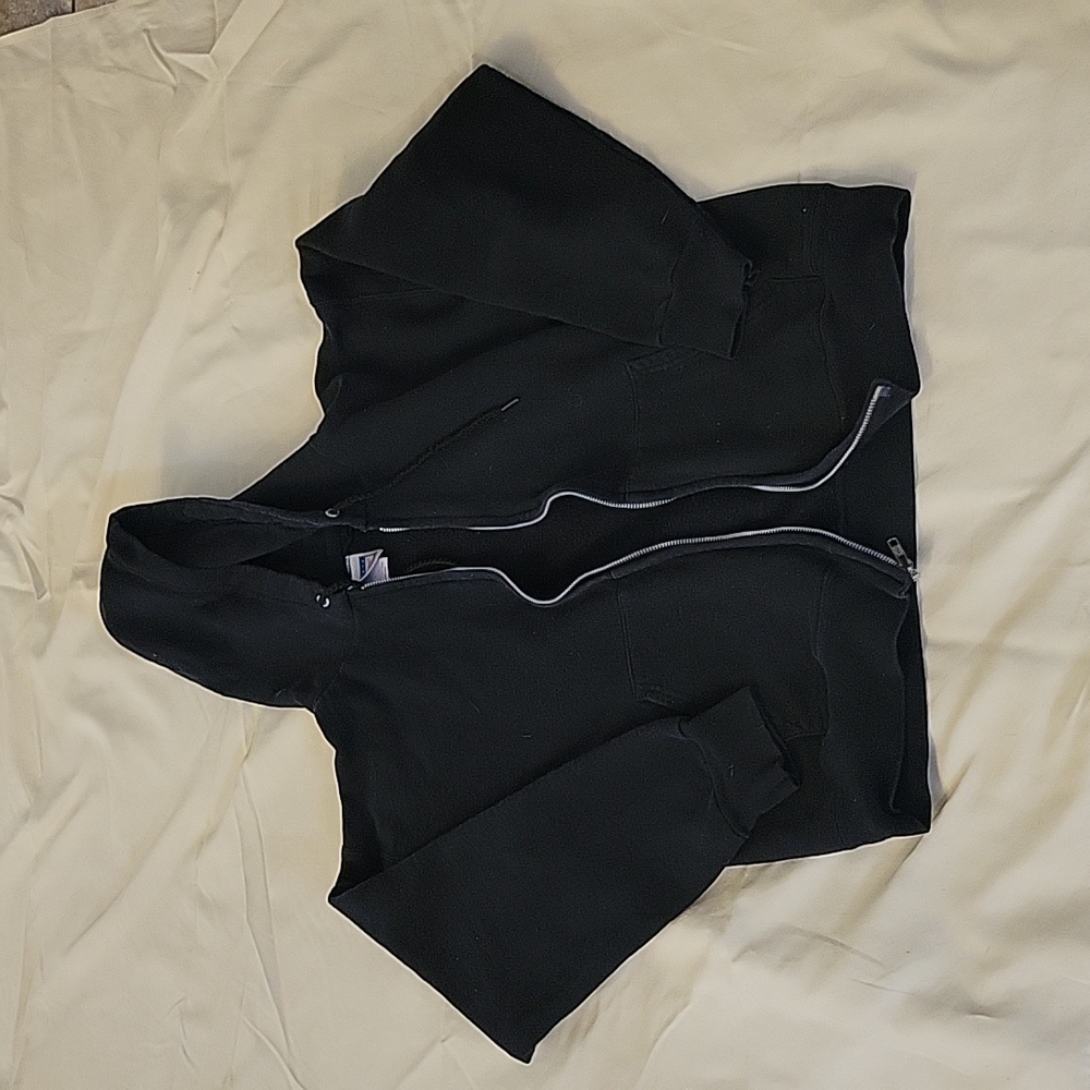Black Zip-up Hoodie
